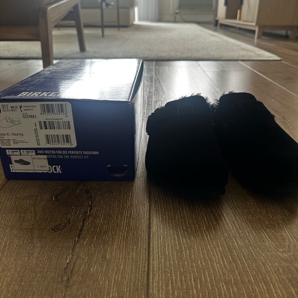 Birkenstock Boston shearling in black - Picture 4 of 6